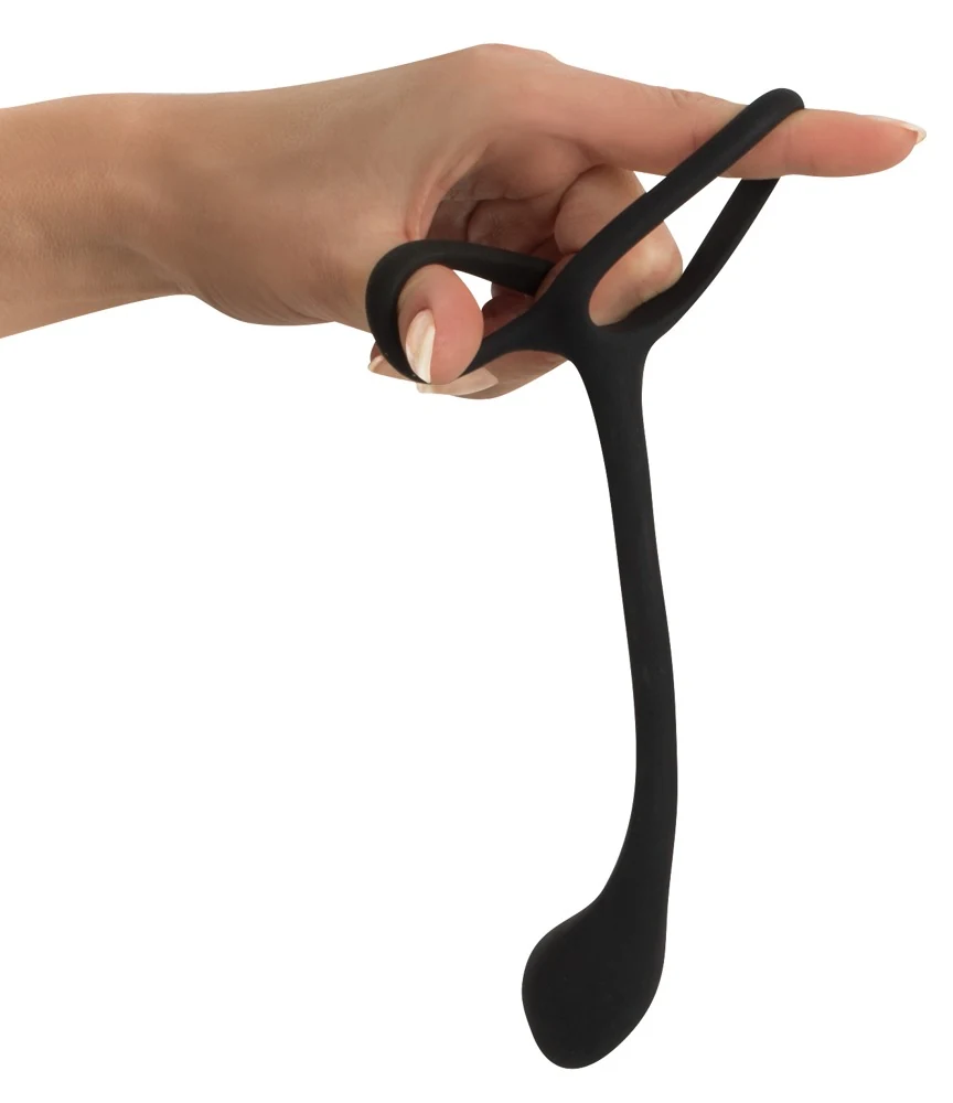 Cock & ball ring met anaalplug