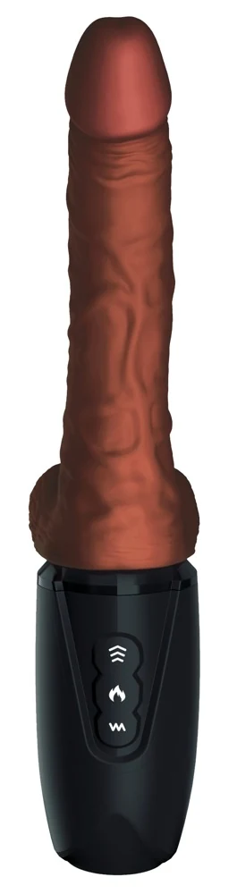 King Cock 7.5 Thrusting Cock met warmtefunctie