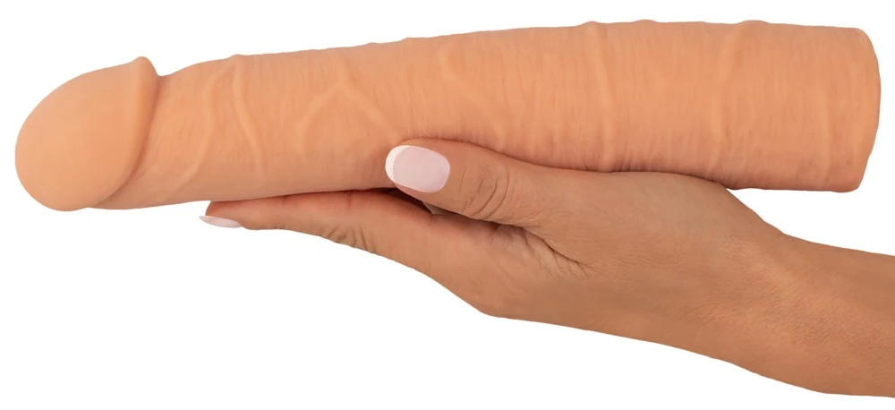 Nature Skin penis sleeve verlengend 24 cm