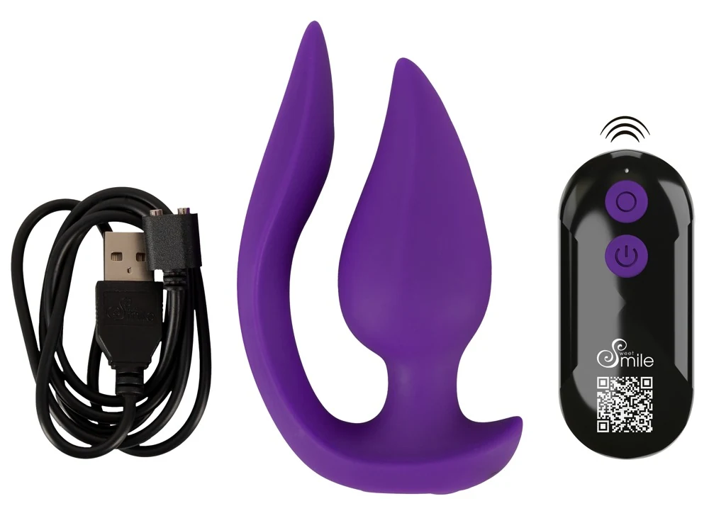 Sweet Smile RC 2-in-1 Plug & Panty Vibe