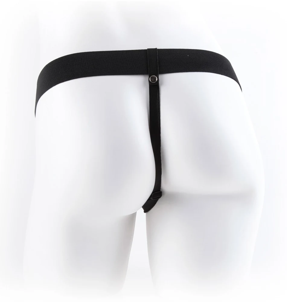 Holle dildo met verstelbare strap-on