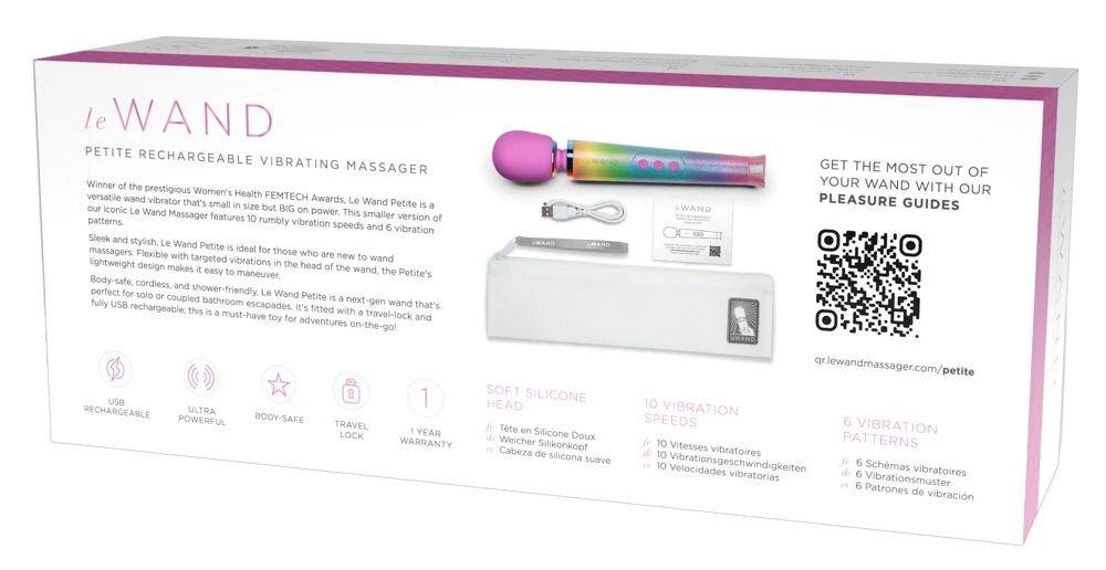 le WAND Petite Rechargeable Vibrating Massager All That Glimmers