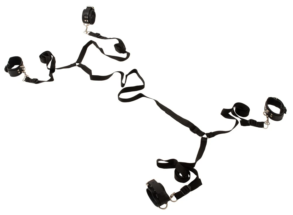 ZADO bed boeien set met leren manchetten