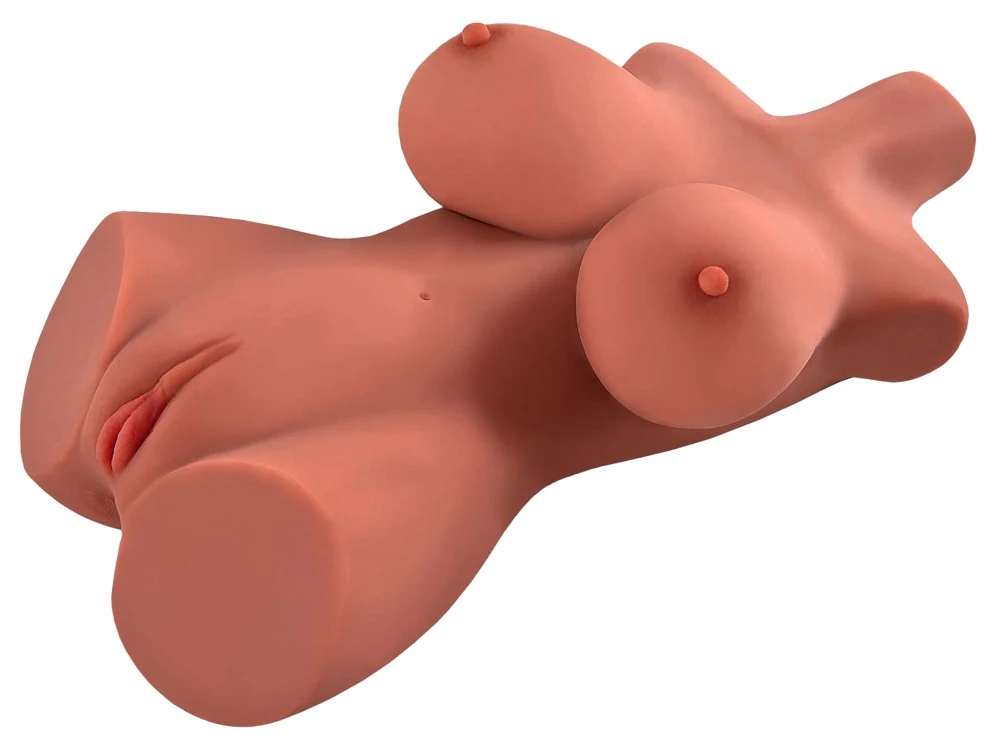 Levensechte masturbator torso met dubbele ingang