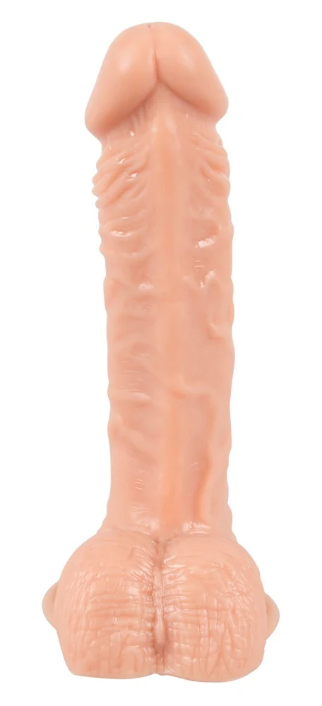 Flexibele dildo met zuignap 20 cm