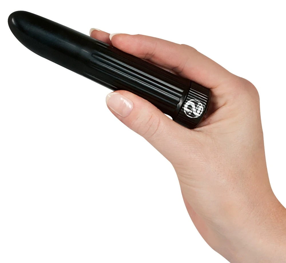 Compacte vibrator met gebogen top
