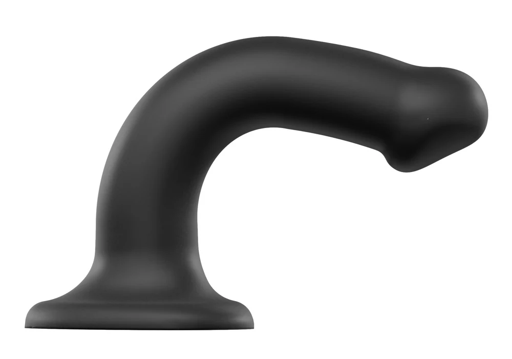 Dual Density Buigbare Dildo met Zuigvoet 18 cm
