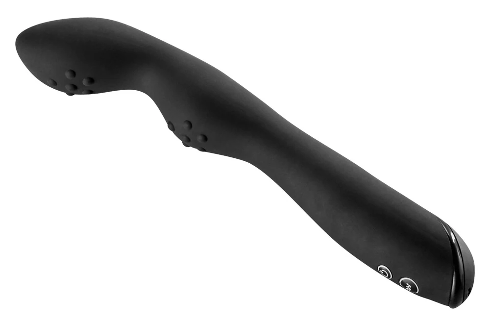 Anale vibrator met gebogen top