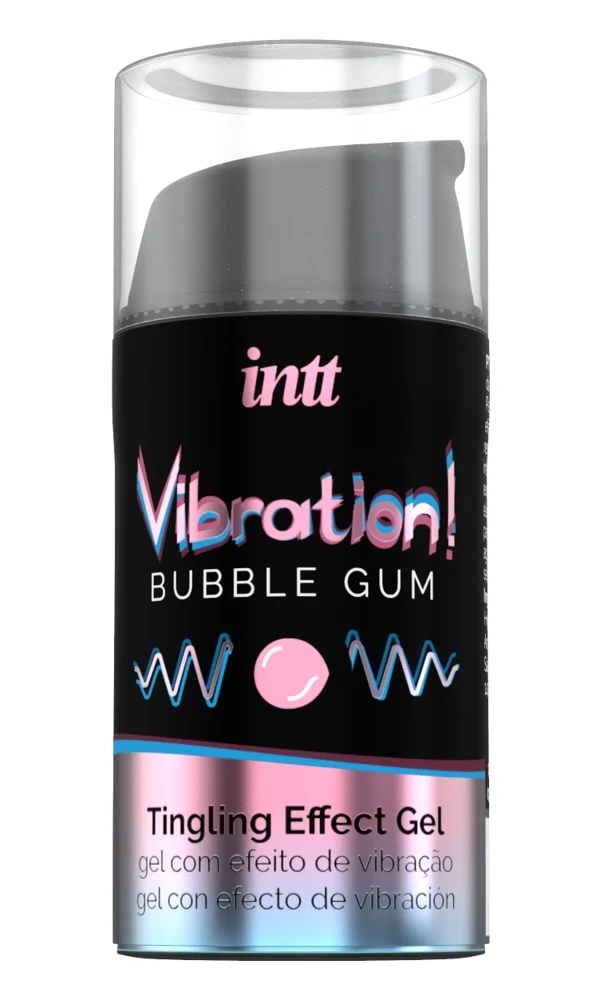 intt Tintelende Effect Gel Vibration Bubble Gum 15 ml
