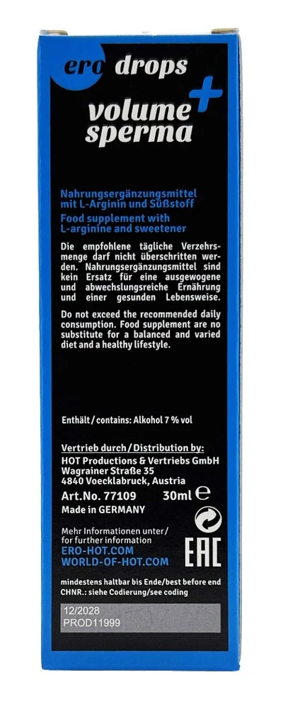 Voedingssupplement voor mannen 30 cc
