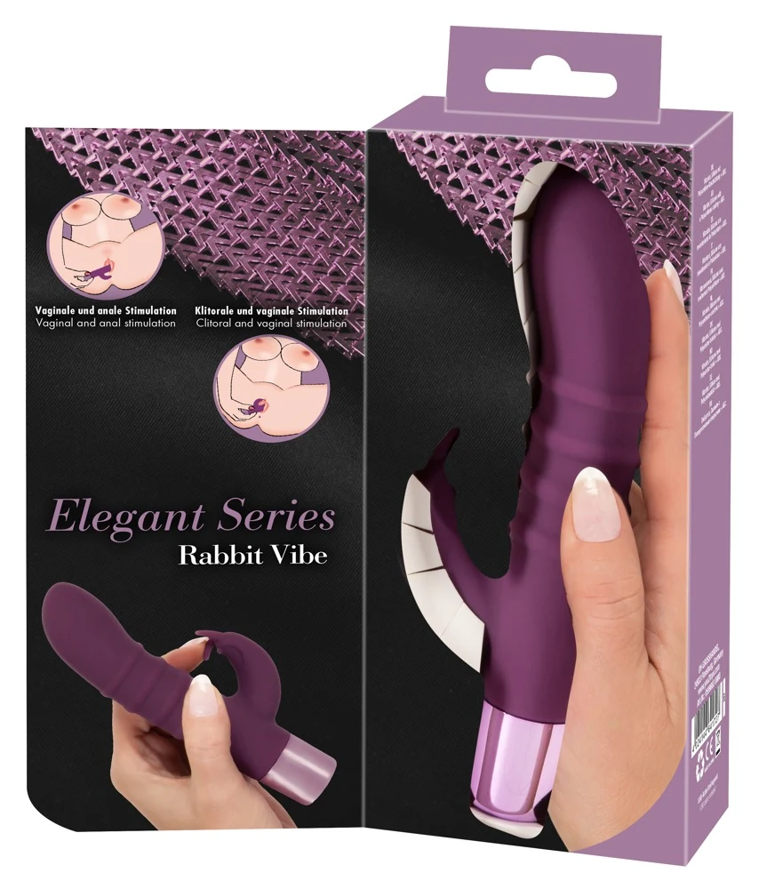 Rabbit vibe vibrator oplaadbaar waterdicht