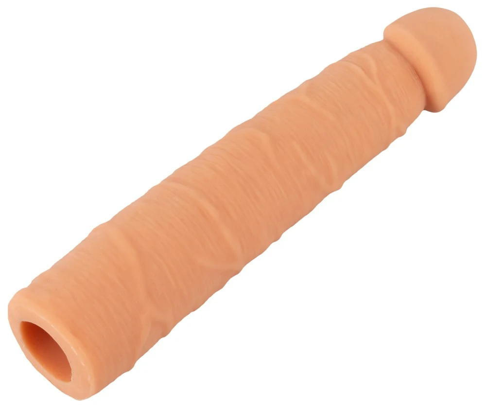 Nature Skin penis sleeve verlengend 24 cm