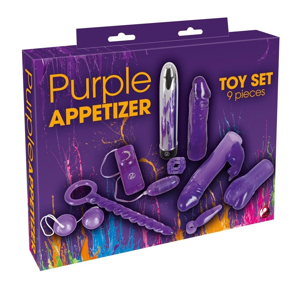 You2Toys Purple Appetiser speelgoedset 9-delig