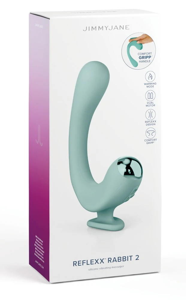 JimmyJane Reflexx Rabbit 2 dubbele vibrator