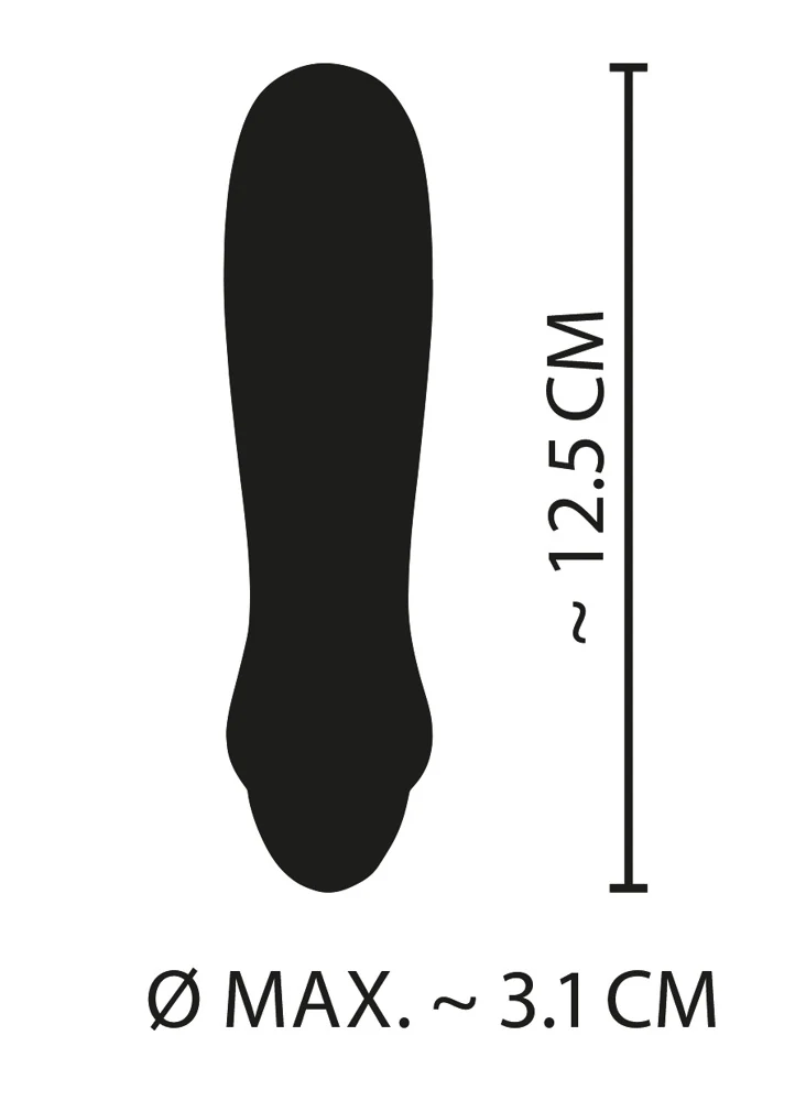 Paarse mini vibrator oplaadbaar