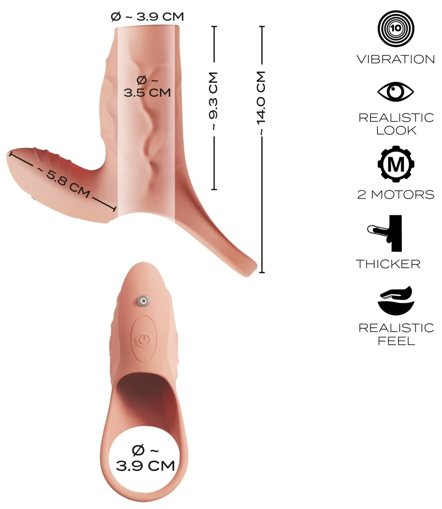 Realistixxx RealSleeve Clit penis sleeve
