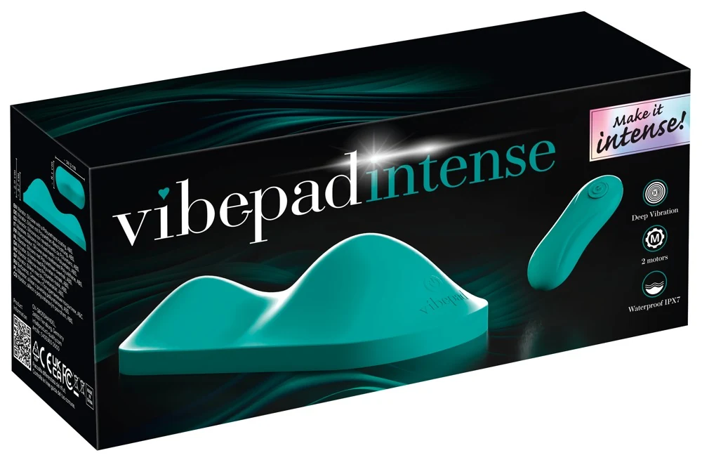Compact vibratiekussen met afstandsbediening