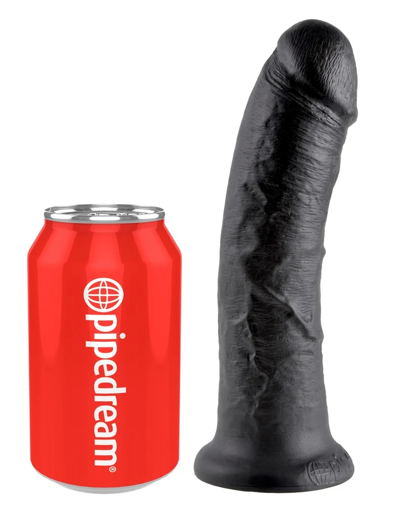 Realistische dildo met zuigvoet 21,5 cm