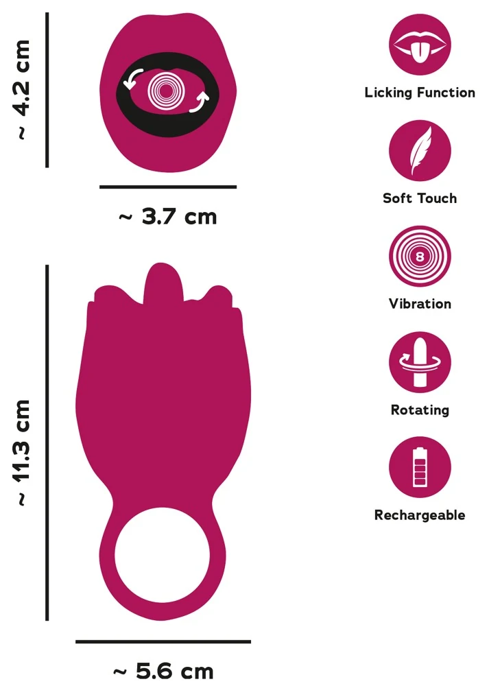 You2Toys Oral Fun tongvibrator