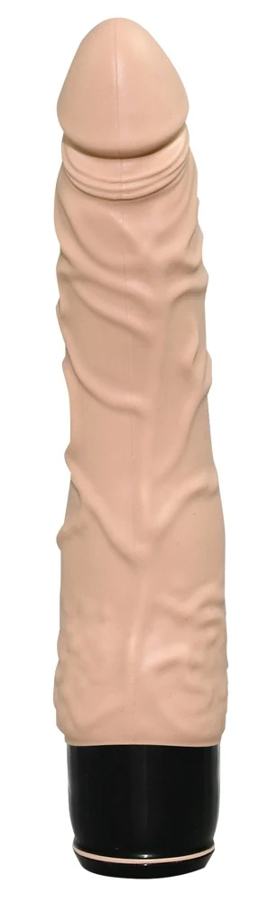 Siliconen penis vibrator met 7 vibratiestanden