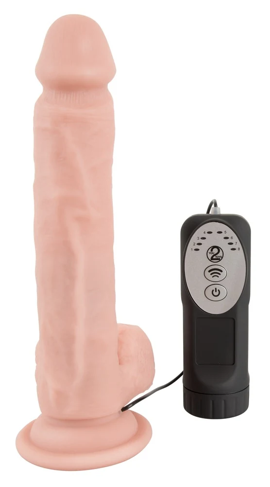 Natuurlijke vibrator met roterende en trillende stimulatie