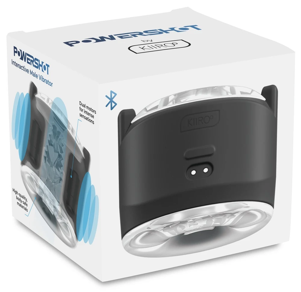 Kiiroo PowerShot interactieve mannelijke vibrator