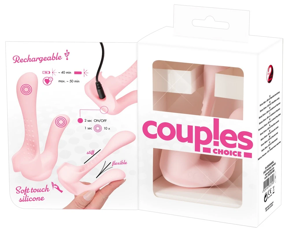 Dubbele koppelvibrator met 2 motoren