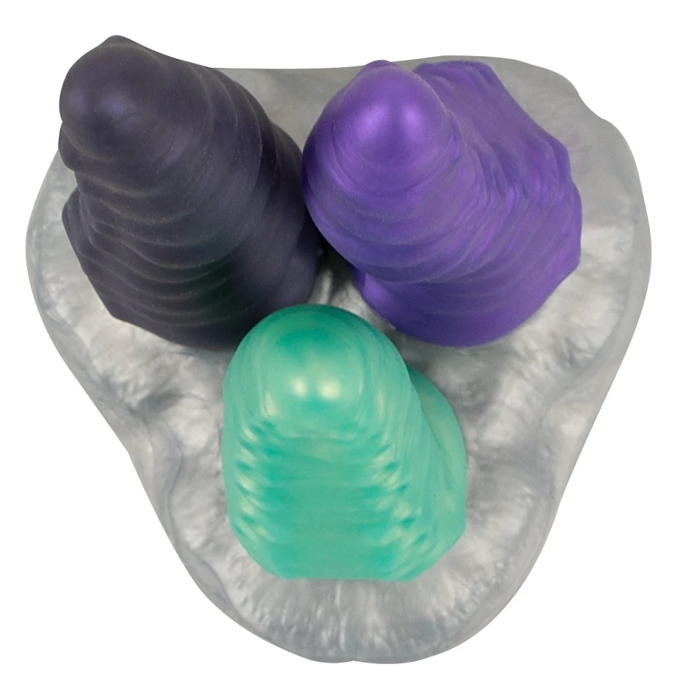 Beasty Cocks Triple Tentacle Dildo Trio
