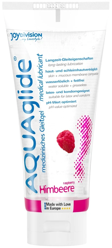 AQUAglide Raspberry glijmiddel op waterbasis 100 ml