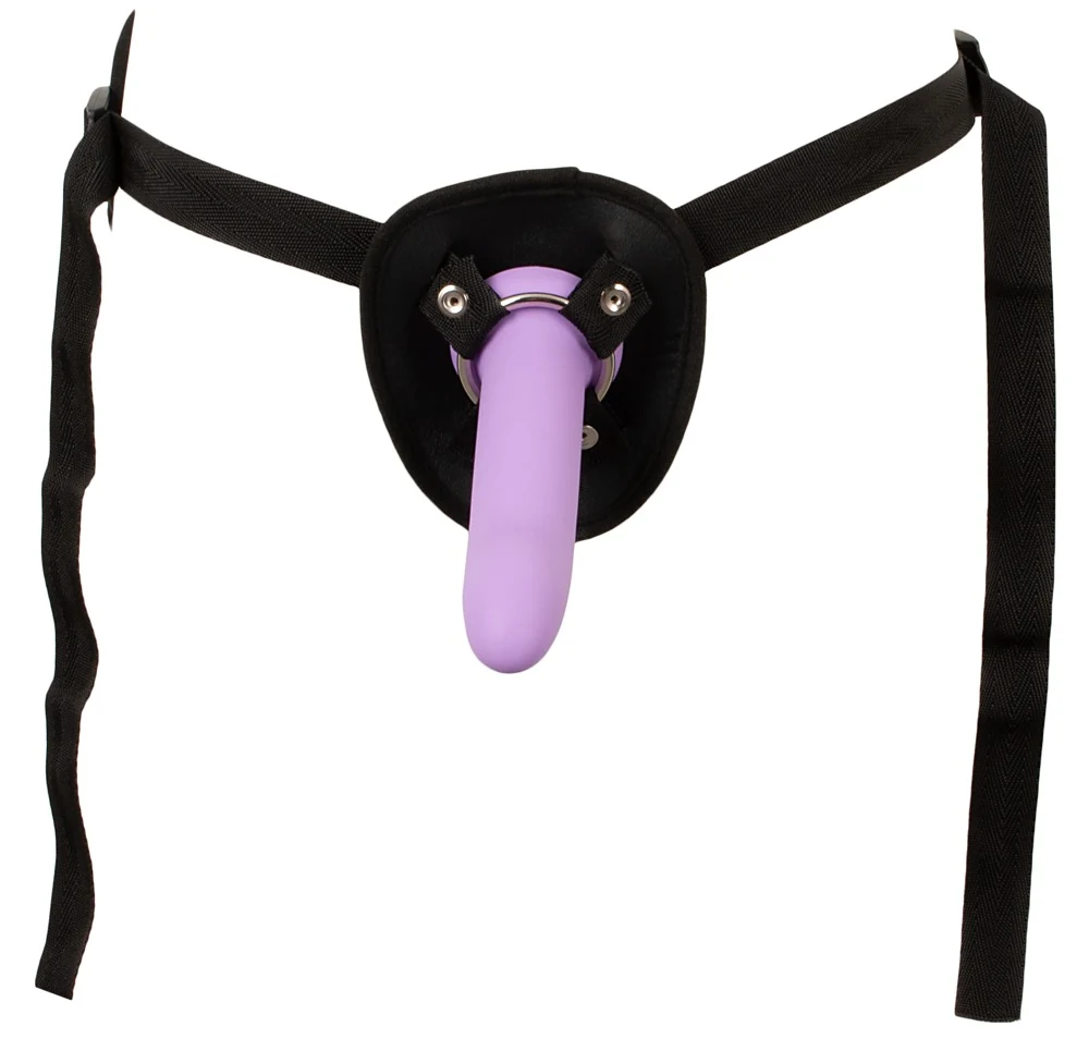 You2Toys strap-on set met 3 siliconen dildo's