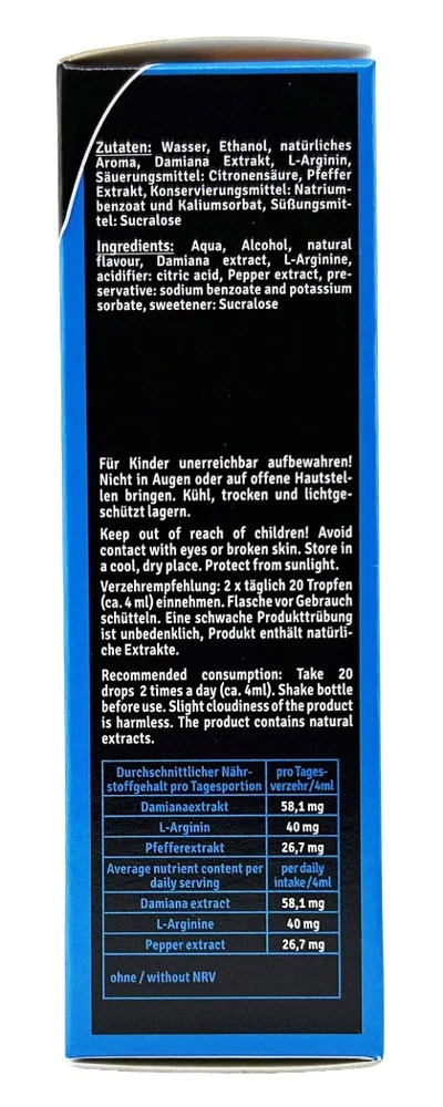 Voedingssupplement voor mannen 30 cc