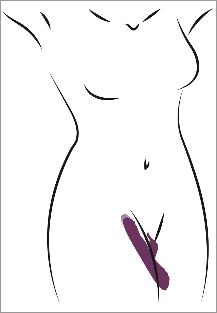 Javida rabbit vibrator met stoten en massagekralen