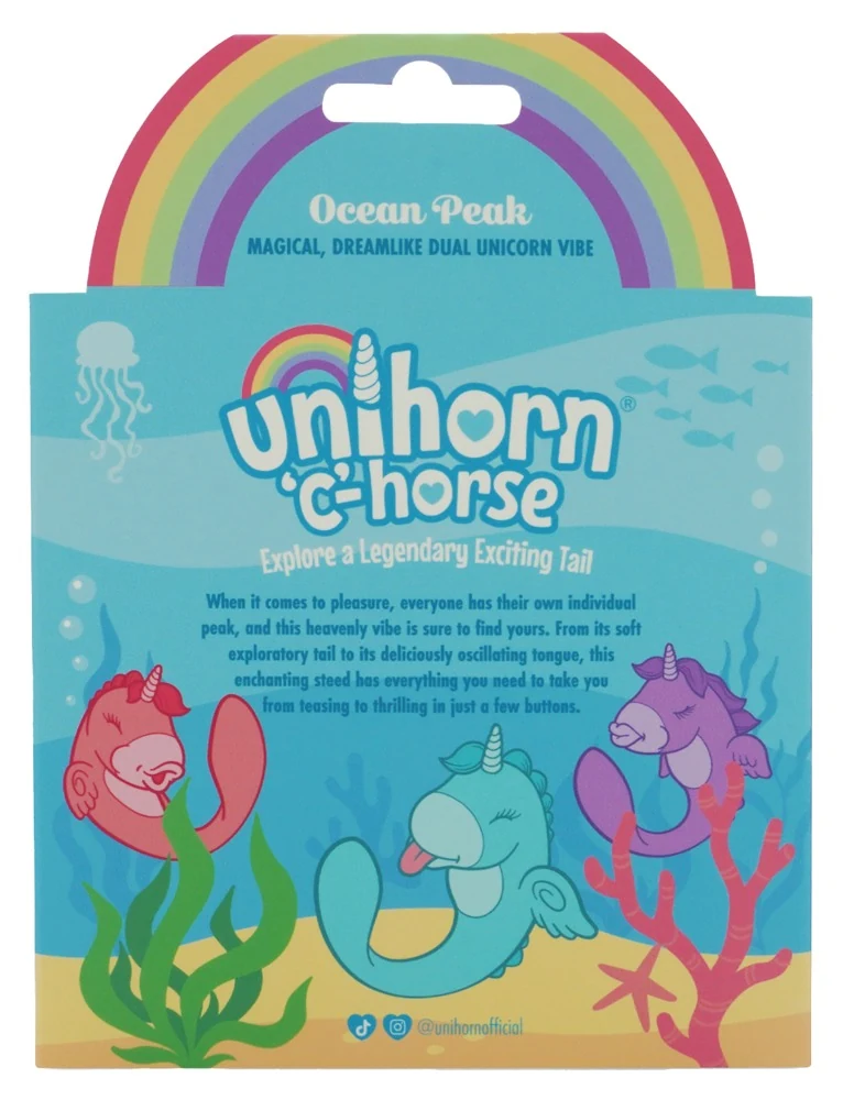 Unihorn C-Horse Ocean Peak dubbele vibrator