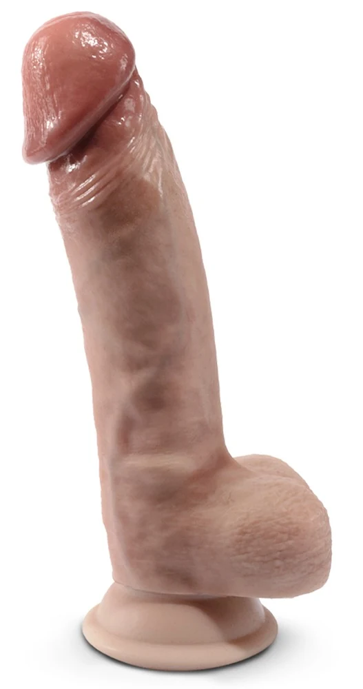 SilexD Natuurlijke Dildo 7 Inch met Zuigvoet
