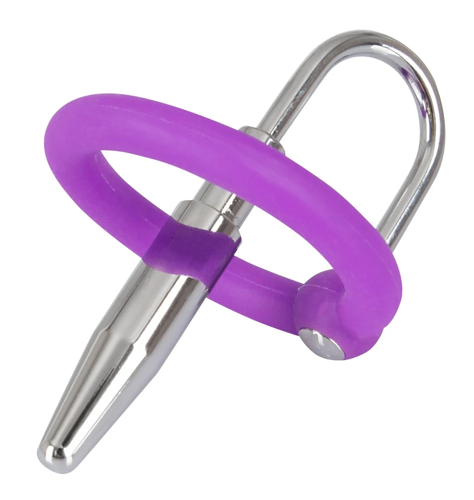Urethrale penisplug met siliconen ring