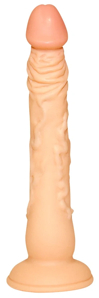 Realistische dildo met zuigvoet 18 cm