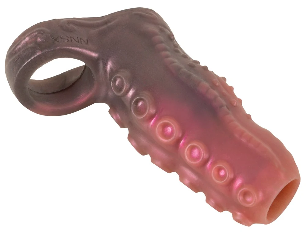 Metallic Tentacle Sleeve met Testikelring
