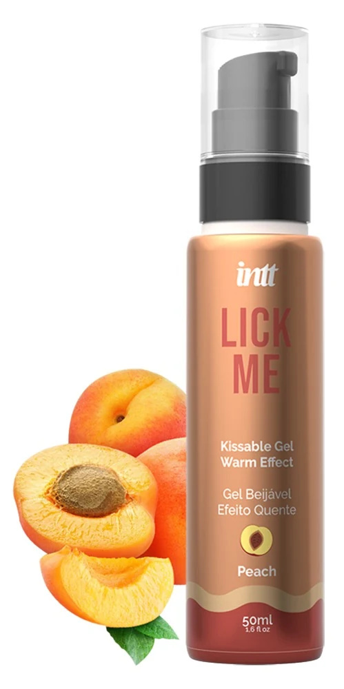 Lick Me Peach eetbare gel met verwarmend effect 50 ml