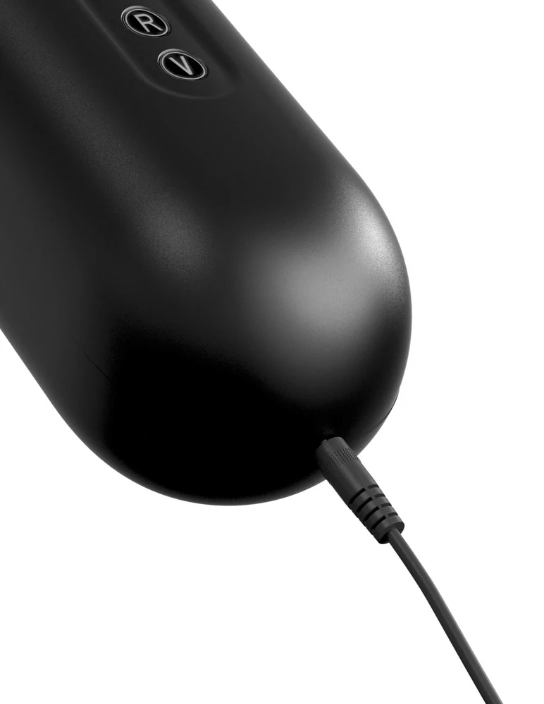 Automatische masturbator met vibratie en zuigfunctie