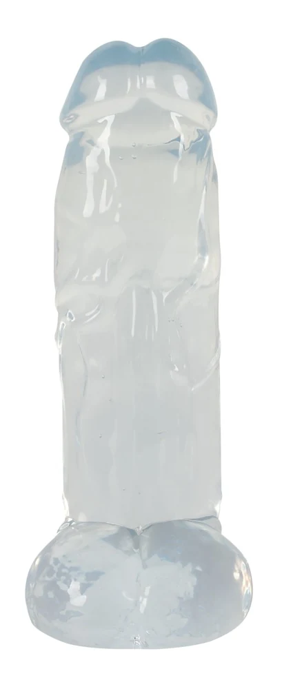 Crystal Clear Big Dong transparante dildo 21,5 cm