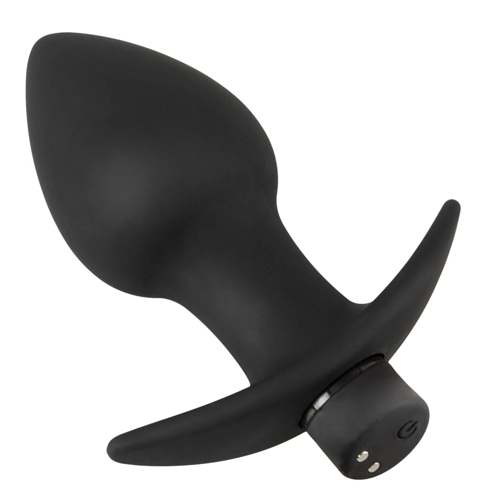 Black Velvets buttplug set met vibrobullet