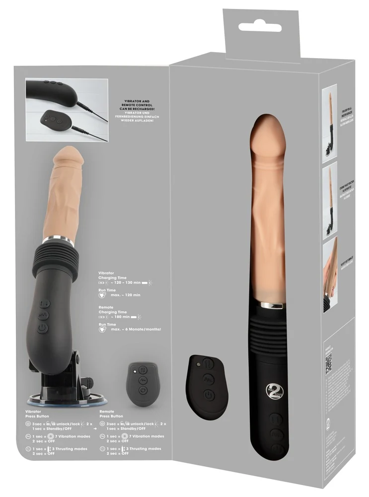 You2Toys RC stuwende vibrator met afstandsbediening