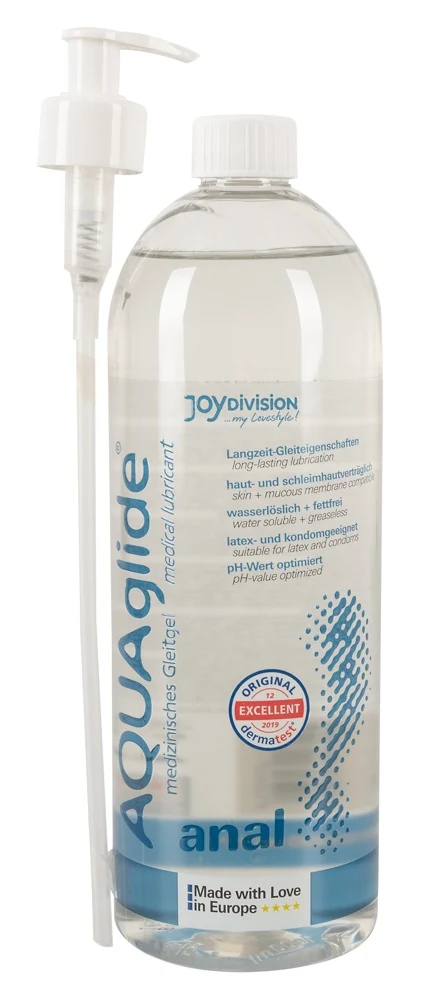 AQUAglide Anaal Glijmiddel 1000 ml
