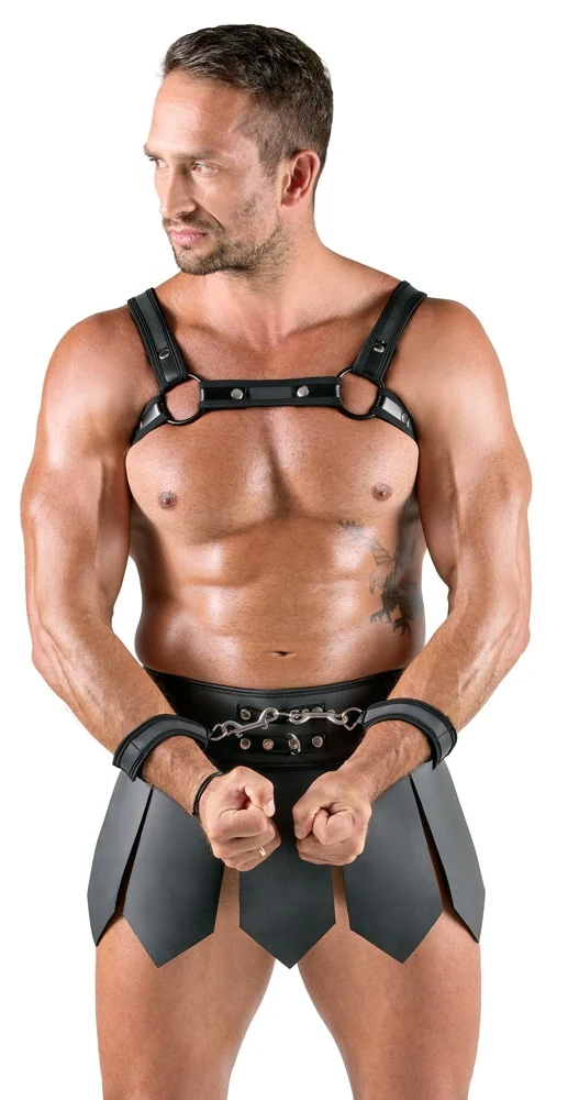Svenjoyment Bondage gladiator set met handboeien