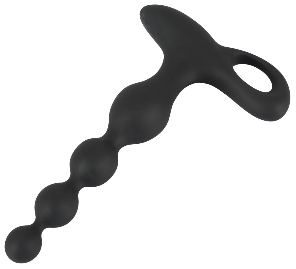 Waterdichte anaal vibrator met oplopende ballen