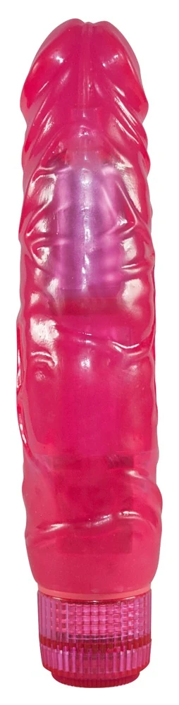 Flexibele roze vibrator