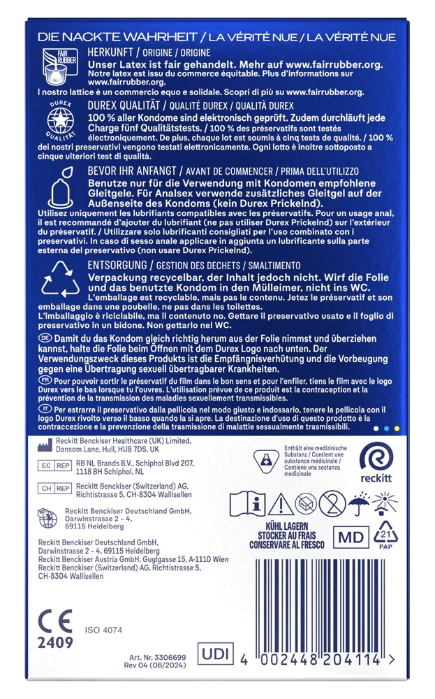 Durex Performa condooms 10 stuks