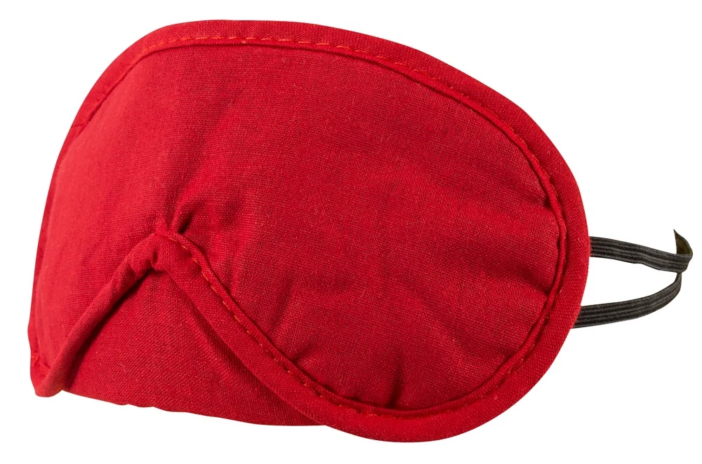 Dubbelpak blinddoeken rood en zwart