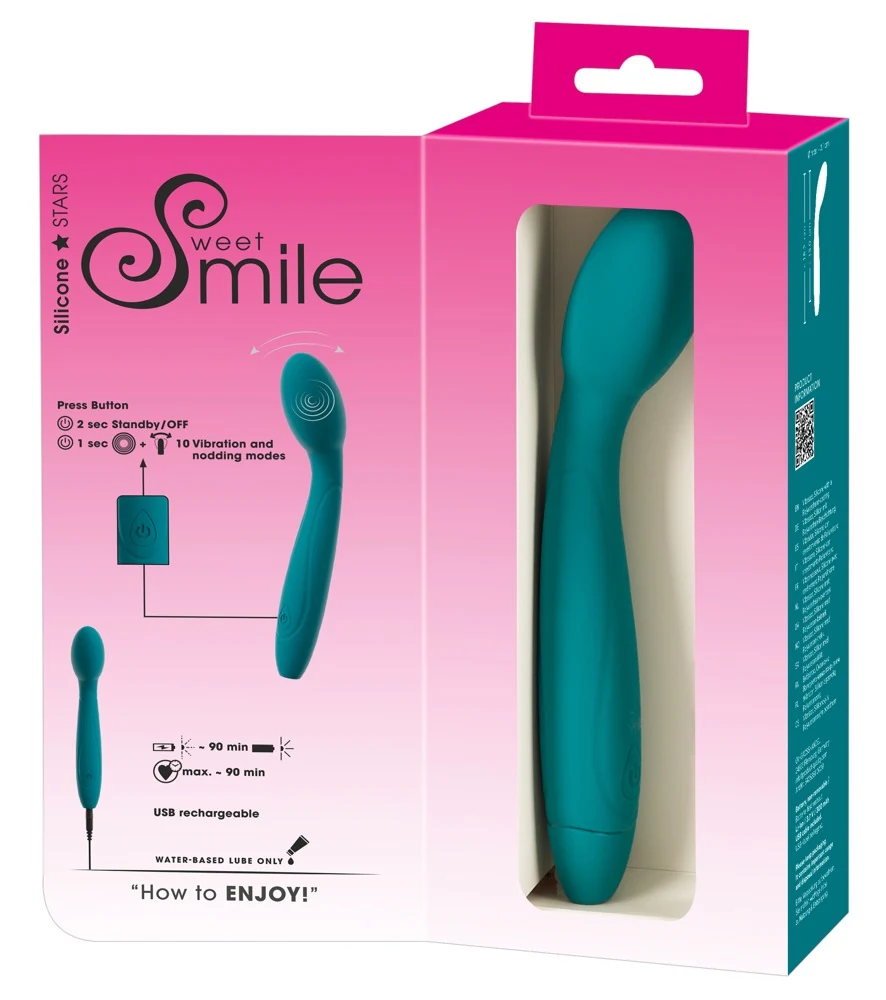 Sweet Smile vibrator met knikkende kop