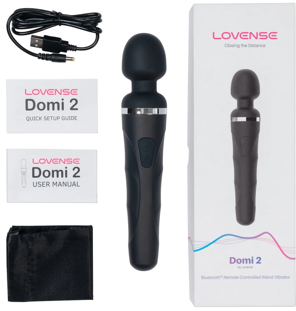 Lovense Domi 2 app bestuurbare wand vibrator